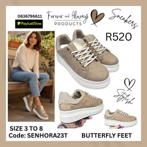 Butterfly Feet Senhora 23 Taupe