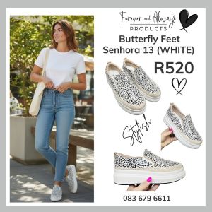 Butterfly Feet Senhora 13 White