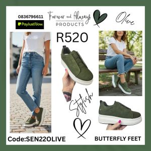 Butterfly Feet Senhora 22 Olive
