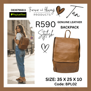 Genuine Leather Backpack