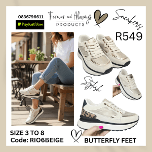 Butterfly Feet Sneakers Rio 6 Beige
