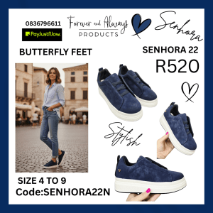 Butterfly Feet Senhora 22 Navy