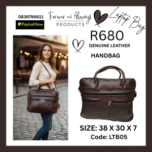 Genuine Leather Laptop Bag
