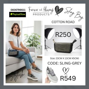 Cottonroad - Sling Bag (Grey)