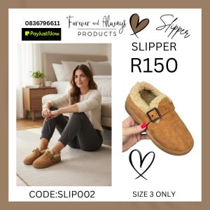 Slipper Shoe - Tan