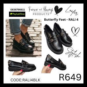 Butterfly Feet - Rali 4 (Black)