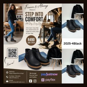 Ankle Boot - Black