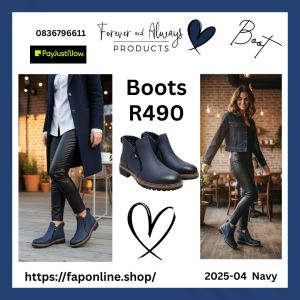 Ankle Boot - Navy